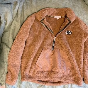 Green Bay Packers Pull Over Fleece